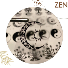 STICKERS ZEN TRANSPARENTES