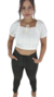 Calça feminina sarja 40030- Darlook na internet