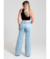 Calça jeans feminina Wide leg 273015-Sawary - comprar online