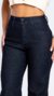 Calça jeans feminina wide leg petit 30548 - BioTipo na internet