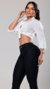 Calça feminina preta 501-Ri19 - rmbellafashion