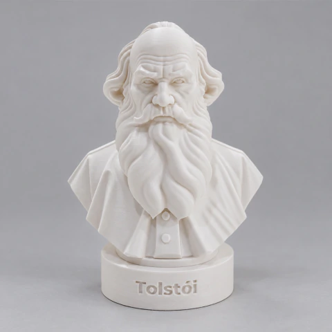 Busto Literário Tolstoi