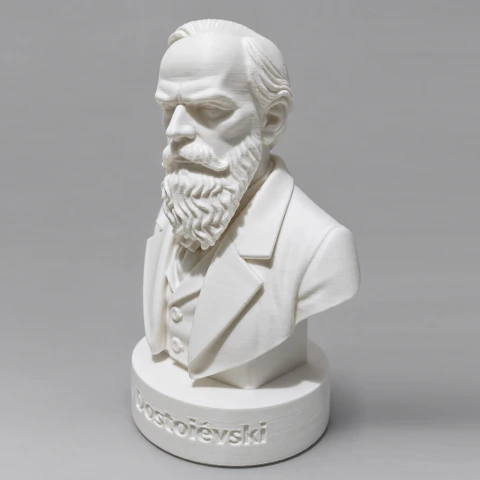 Busto Literário Fiódor Dostoiévski