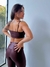 TOP CLÁSSICO ALCINHA MARROM GLAM