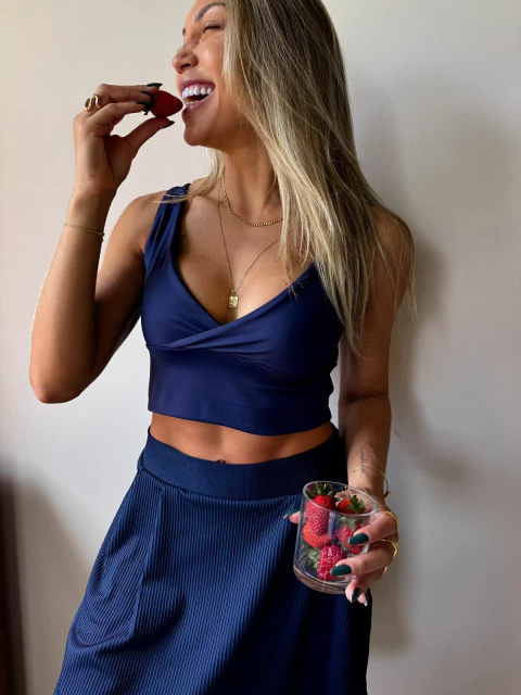 TOP PAOLA AZUL - comprar online