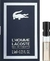 AMOSTRA- Perfume Masculino L'Homme Lacoste EDT com 1,5ml