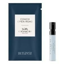 AMOSTRA- Perfume masculino Coach Open Road EDT com 2ml