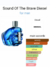 AMOSTRA- Perfume Masculino Diesel Sound of the Brave EDT com 1,2 ml - Cheirodobemrj