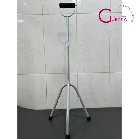 Bastón trípode de caño Medsa