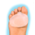 Almohadilla metatarsal en gel