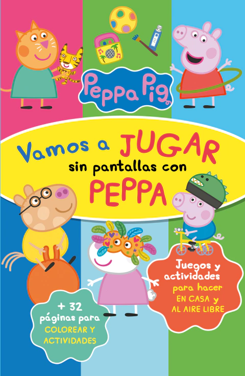PEPPA PIG VAMOS A JUGAR SIN PANTALLAS C, eOne, Licencias, ALTEA, 9786073805827