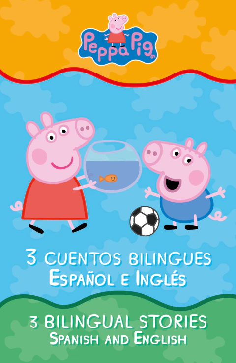 PEPPA PIG LIBRO DE CUENTOS BILINGUES, eOne, Licencias, ALTEA, 9786073805834