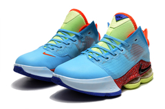 Lebron 19 Low "Blue Chill" na internet