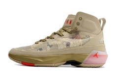 Air Jordan 37 "Wheat/red" na internet