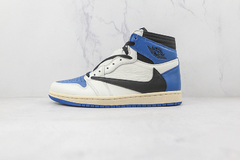 Fragment Design x Travis Scott x Air Jordan 1 Retro High na internet