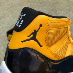 AIR JORDAN 11 ' Black Yellow' - loja online