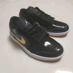 nike air jordan 1 low 'black gold' - comprar online