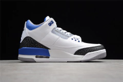 AIR JORDAN 3 RETRO "RACER BLUE" on internet