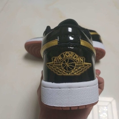 nike air jordan 1 low 'black gold' - online store