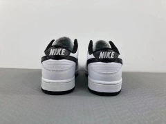 dunk low "White Black" - loja online