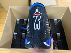 Supreme x Air Jordan 14 ' Black Royal'