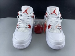 AIR JORDAN 4 RETRO 'METALLIC RED' on internet