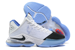 LEBRON 19 LOW "WHITE MEDIUM BLUE SIREN RED BLACK" - loja online