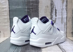 AIR JORDAN 4 RETRO 'METALLIC PURPLE' - Outlet Imports Shoes