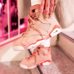 Air Jordan 6 Wmns x Aleali May "Millennial Pink"