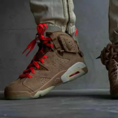Travis Scott X Air Jordan 6 Retro 'British Khaki'