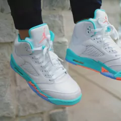 Air Jordan 5 'Light Aqua'