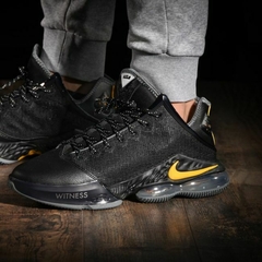 Lebron 19 Low "Black University Gold"