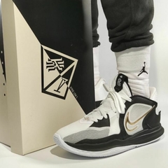 Kyrie Low 5 "White Black Metallic Gold"
