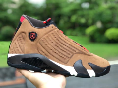 Air Jordan 14 'Winterized Archaeo Brown' on internet
