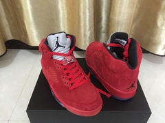 Air Jordan 5 " Red Suede" - Outlet Imports Shoes