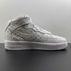 Louis Vuitton Virgil Abloh x Air Force 1 Mid White - Outlet Imports Shoes