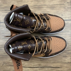 Imagem do Air Jordan 1 Off-White x Louis Vuitton