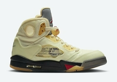 Air Jordan 5 Off white "Sail" - Outlet Imports Shoes
