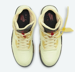 Air Jordan 5 Off white "Sail" - loja online