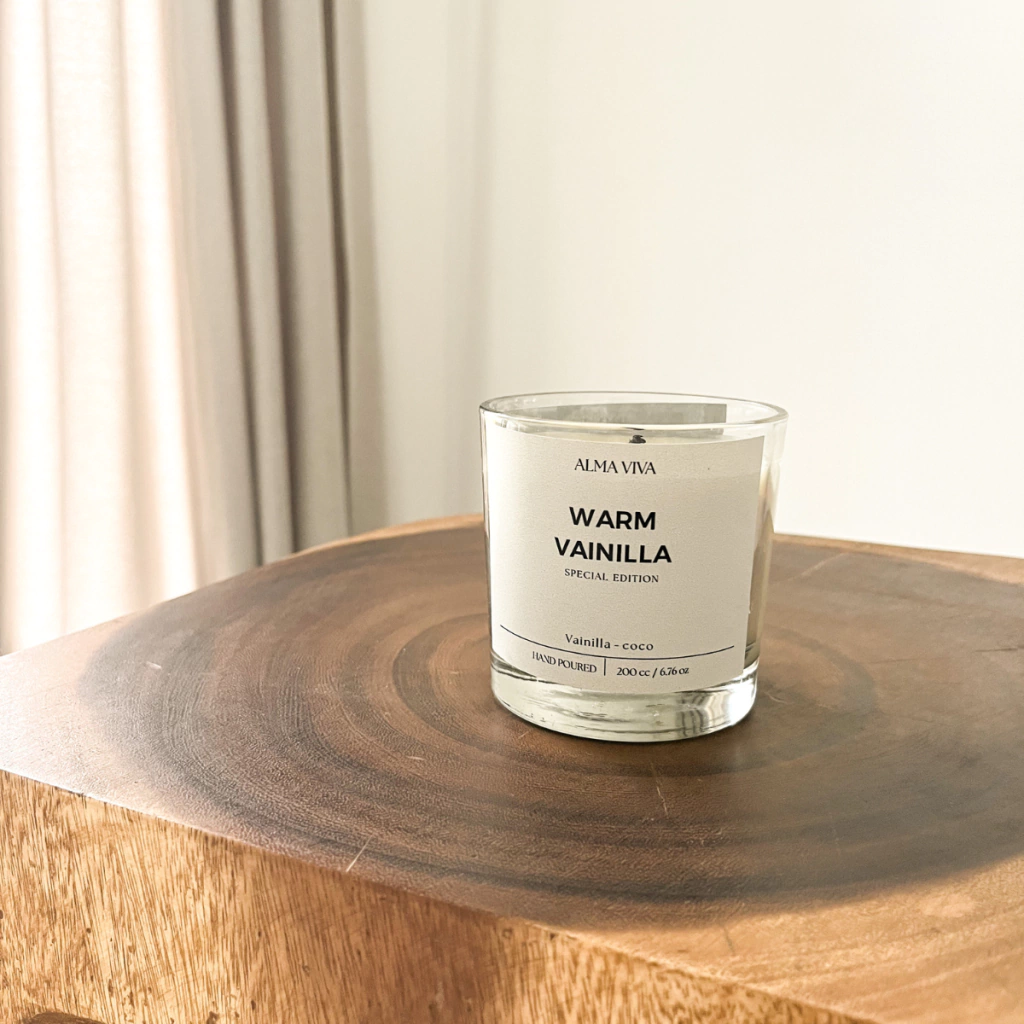 Vela warm vainilla