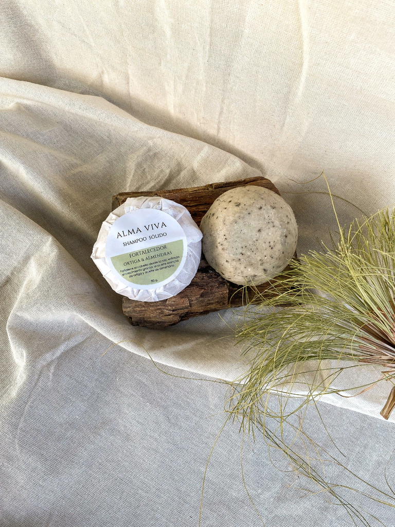 Shampoo sólido fortalecedor