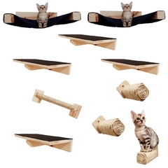 Playground para gatos Cruel - 10 peças