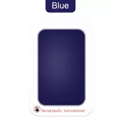 Almofada de impressão em azul para registrar pegadas de cães, ideal para pets.
