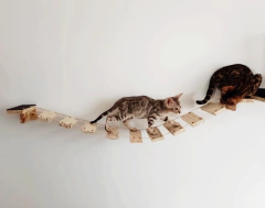 Playground para gatos Eco cama 2.0, 13 peças - Gatificação Pet Art | Arranhador para Gatos e Playground para Gatos - Gatificação de Parede 