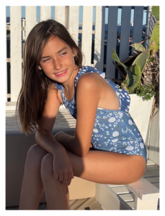 Inés Algodón Azul - comprar online