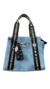 CUSTOM JEAN CLARO ENGOMADO CON NEGRO - comprar online