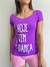 BLUSA LILÁS NÃO POSSO - comprar online