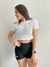 CROPPED TELA BRANCO - comprar online