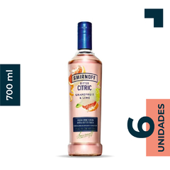 SMIRNOFF GRAPEFRUIT & LIME 700ML - comprar online