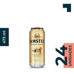 AMSTEL RUBIA 473ML (PACK 6 UNI.) - comprar online